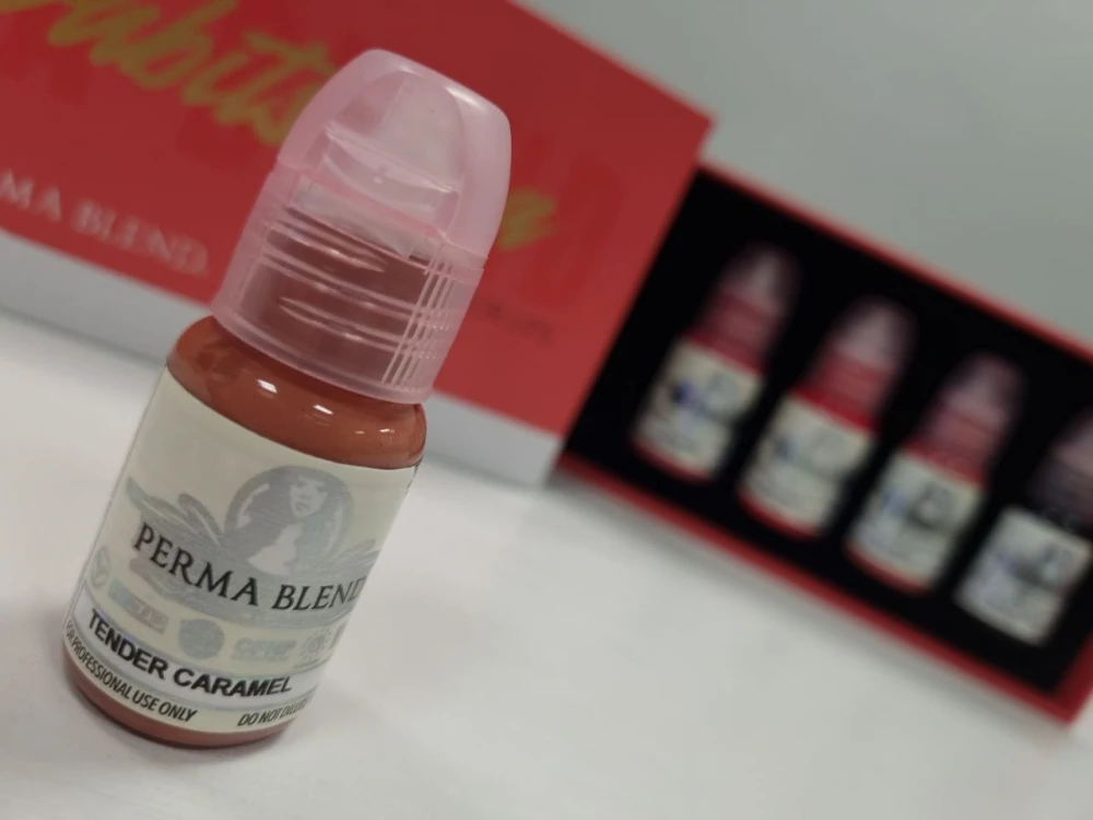 Пигмент для татуажа губ "Tender caramel"